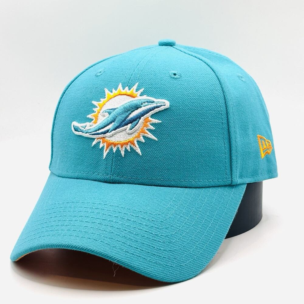 Miami Dolphins Hat Cap Strapback New Era NFL Football Adjustable One Size